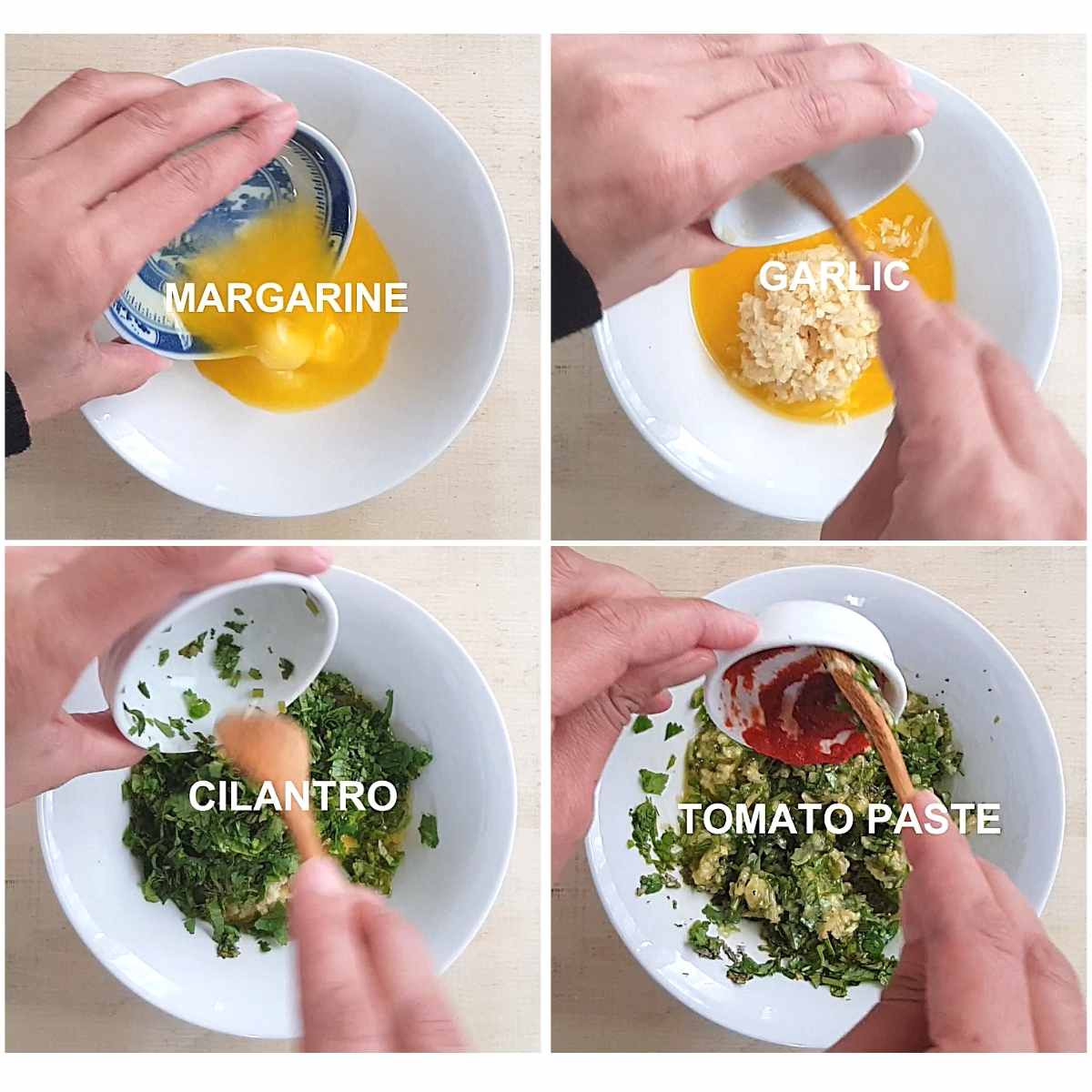 how to make savory filling for babka process shots