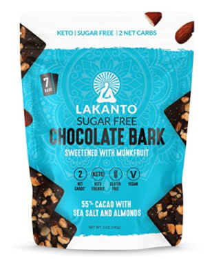 vegan chocolate bark snack pack