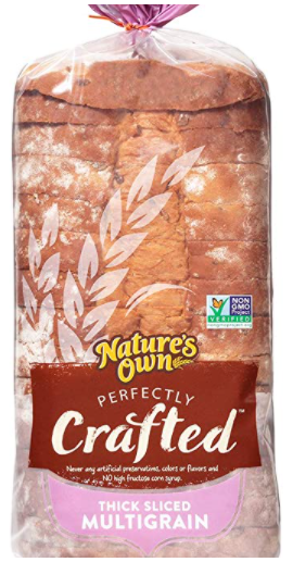 Nature's Own Perfectly Crafted Multi-Grain Bread Loaf