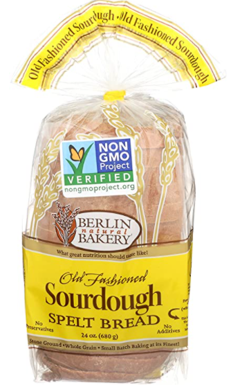 Berlin Natural Bakery Sprouted Sourdough Spelt Bread