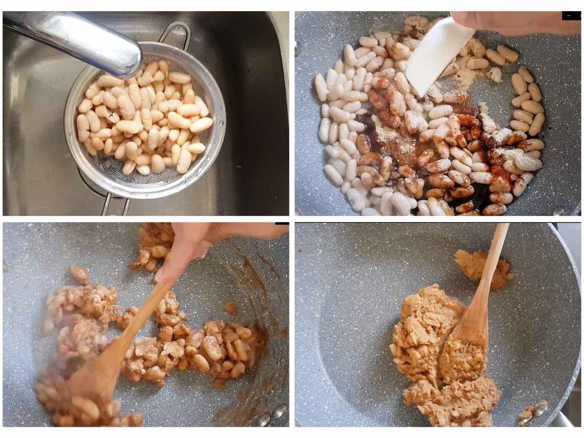 How to make the spread for pinwheels process