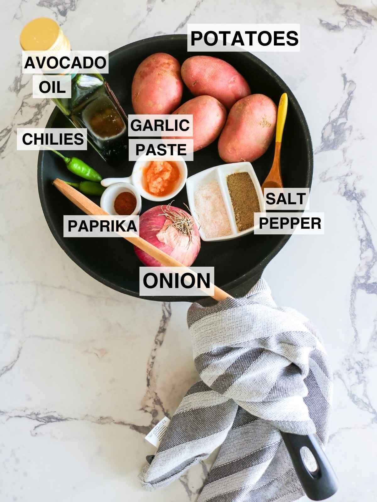 Onions and Potatoes Skillet.